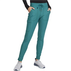 Cherokee Form Mid Rise Tapered Leg Drawstring Pant